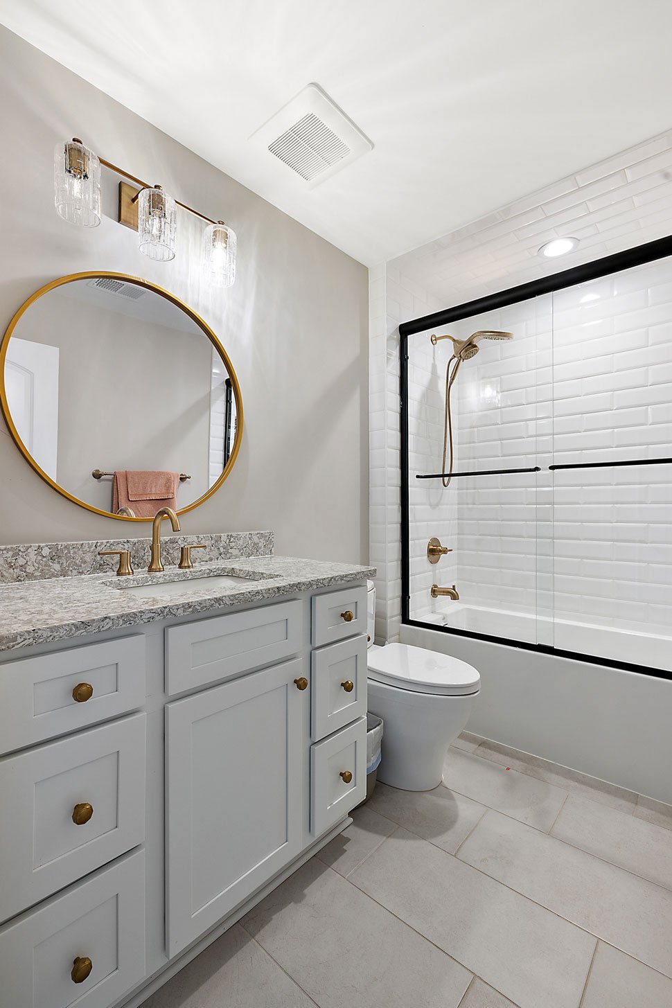 White Shaker Vanity